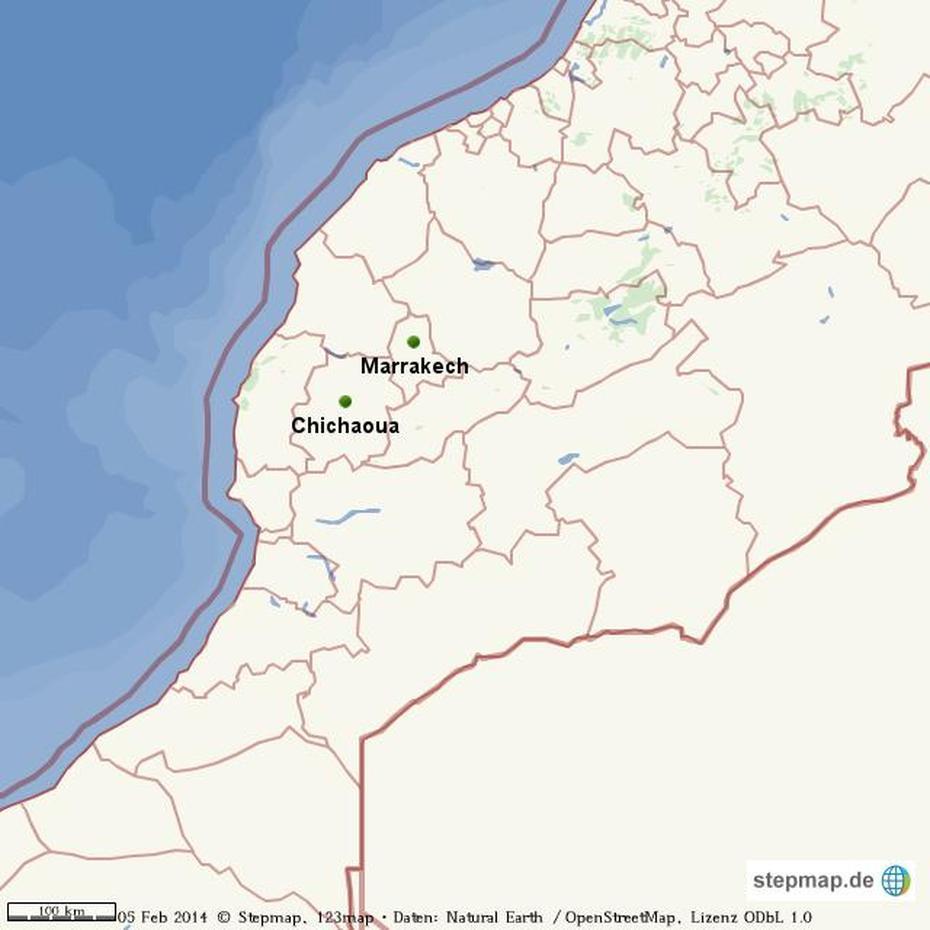 Stepmap – Chichaoua Und Marrakech Province – Landkarte Fur Welt, Chichaoua, Morocco, El Jadida Morocco, Regions Of Morocco