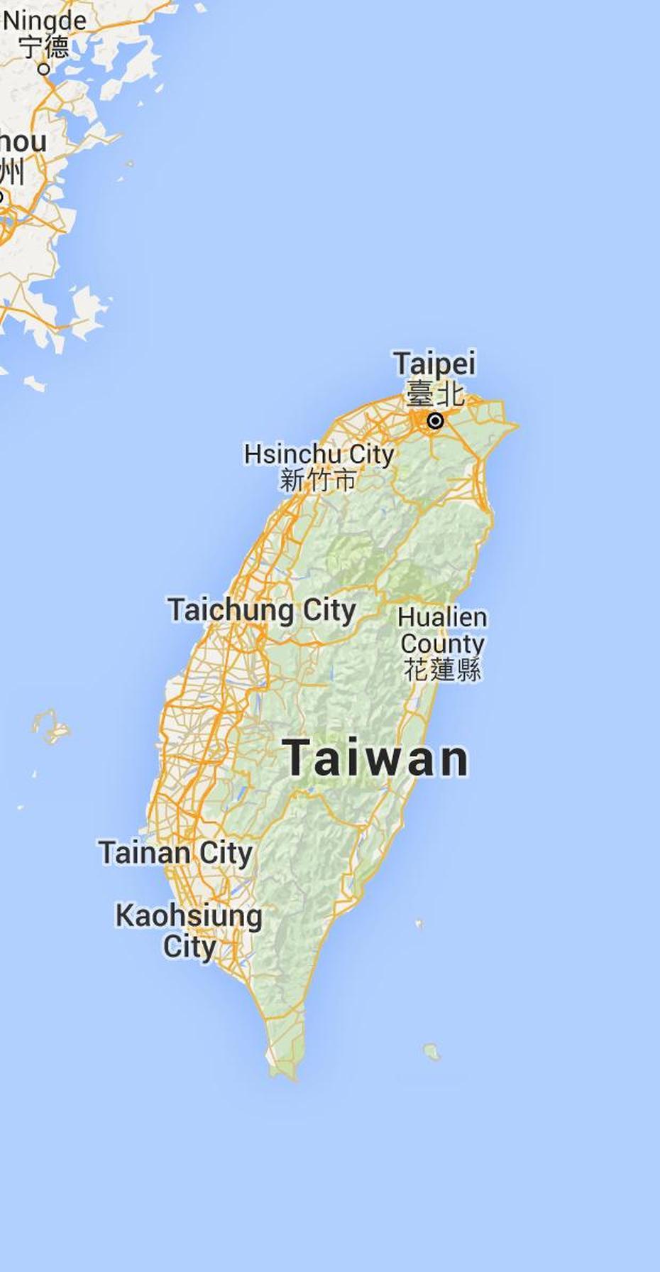 Taiwan  In Chinese, Printable  Of Taiwan, , Tianzhong, Taiwan