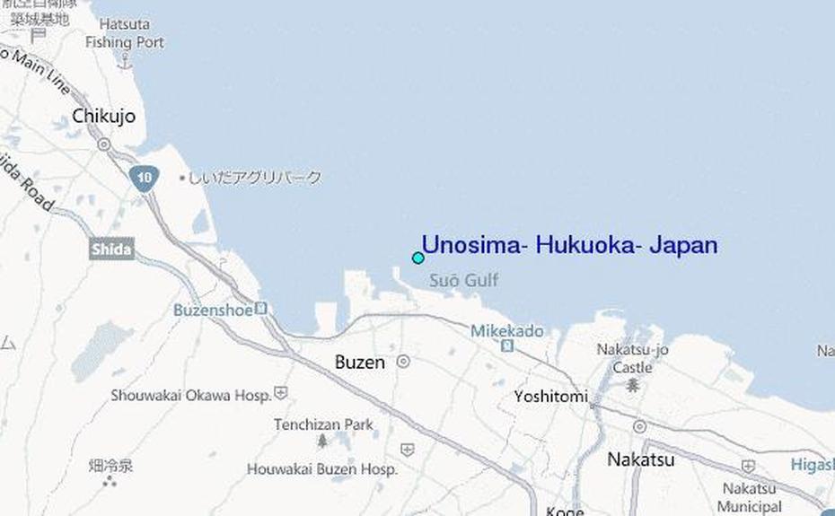 Unosima, Hukuoka, Japan Tide Station Location Guide, Uonuma, Japan, Miyagi Japan, Hitachi Japan