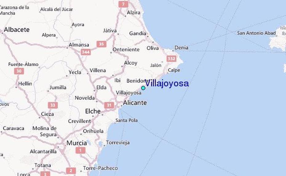 Villajoyosa Tide Station Location Guide, Villajoyosa, Spain, Torrevieja, San Luis Torrevieja