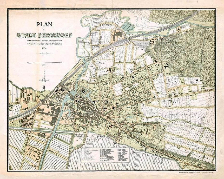 Vintage Map Of Burgdorf Germany 1904 Drawing By Adam Shaw, Burgdorf, Germany, Germany Road, Neustadt Germany
