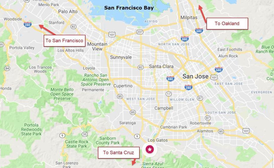 30 Los Gatos Ca Map – Maps Online For You, Los Gatos, United States, El Camino Hospital Los Gatos, Santa Clara County California