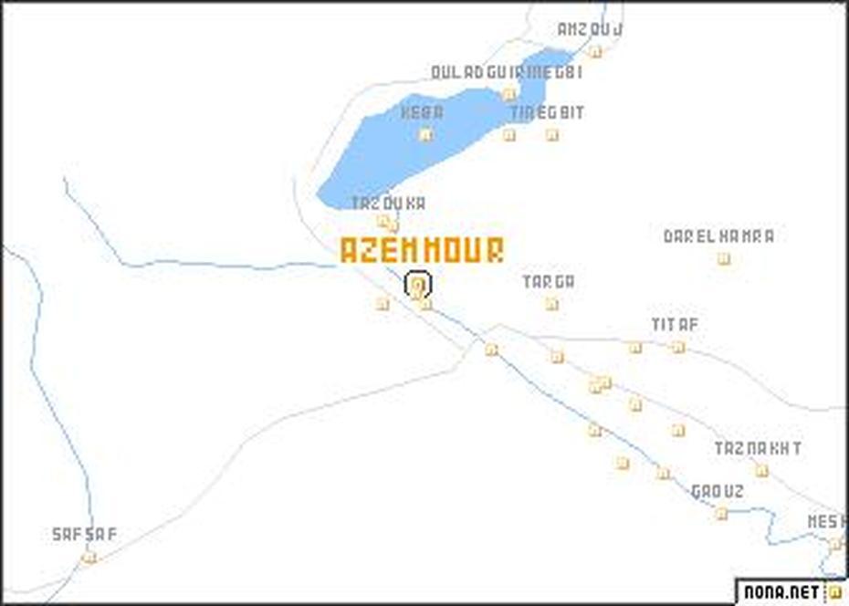 Azemmour (Morocco) Map – Nona, Azemmour, Morocco, Casablanca Morocco Tourist Attractions, Morocco Fortress