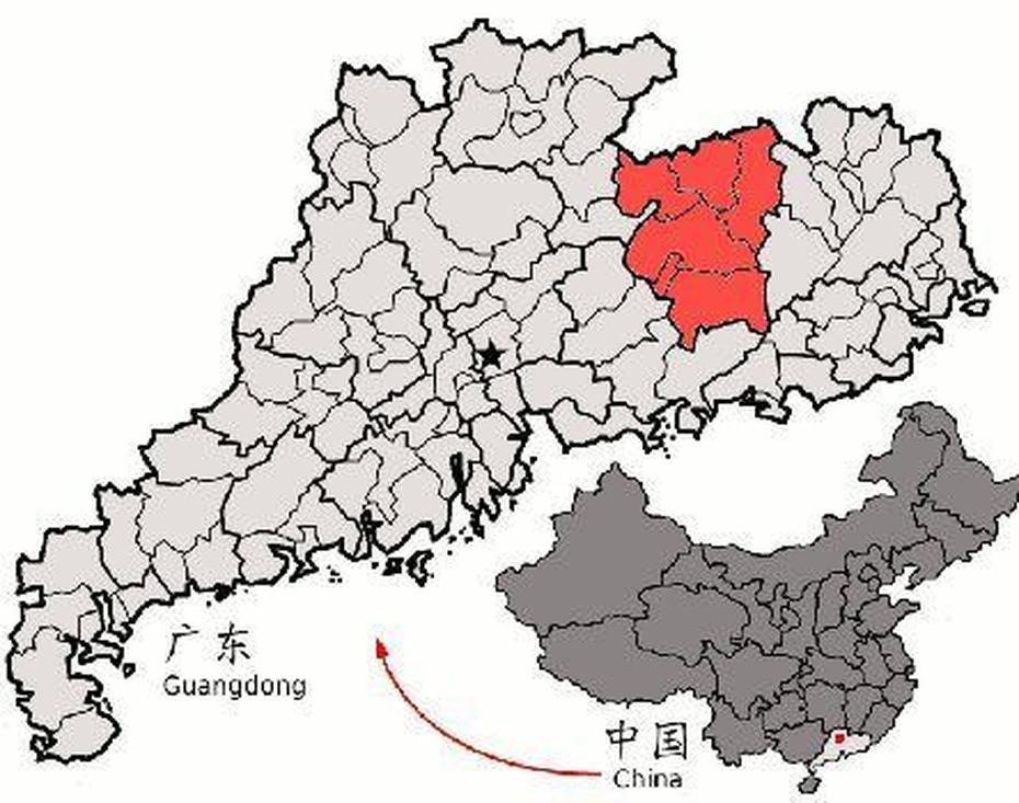 Chinese Cities With Over A Million Population, Heyuan, China, Shenzhen  Province, Heyuan City