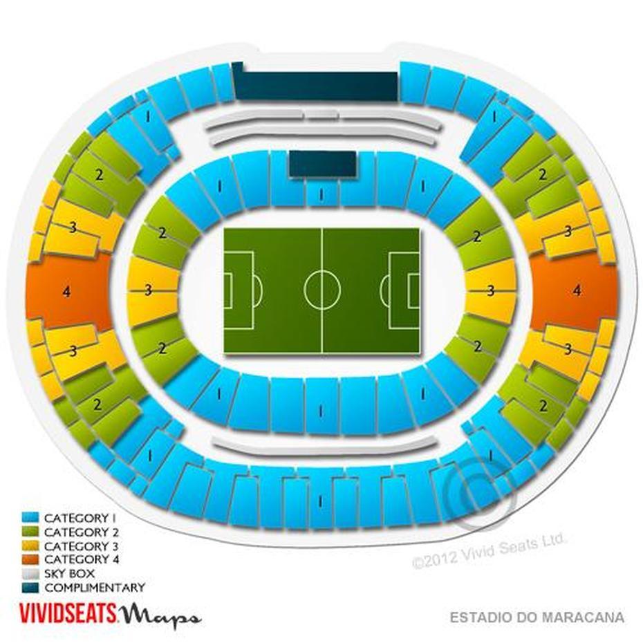 Estadio Do Maracana Seating Chart | Vivid Seats, Maracanã, Brazil, Brazil Cities, Detailed  Of Brazil