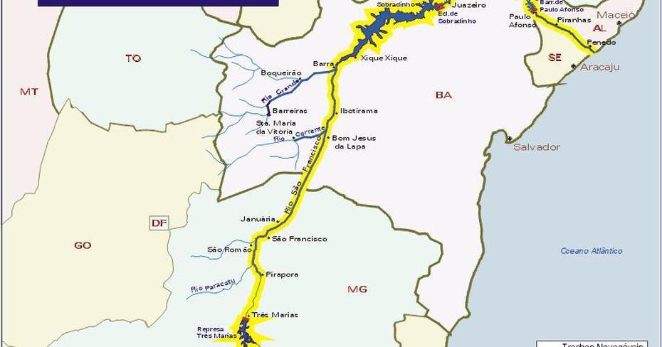 Geografia – Ensinar E Aprender: Rio Sao Francisco: Caracteristicas E …, Barra De São Francisco, Brazil, Barra De Obra, Barra De Vida