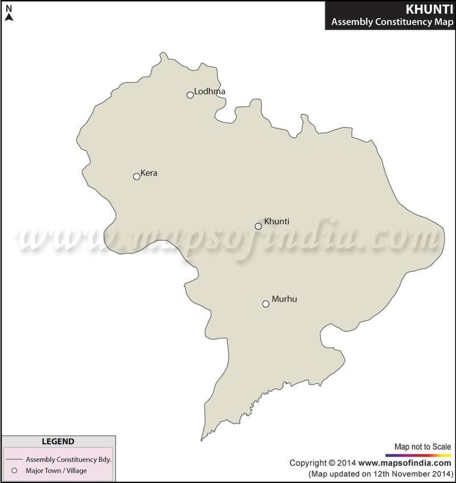 Khunti Assembly (Vidhan Sabha) Constituency Map And Election Results, Khunti, India, Porbandar India, Himachal Pradesh