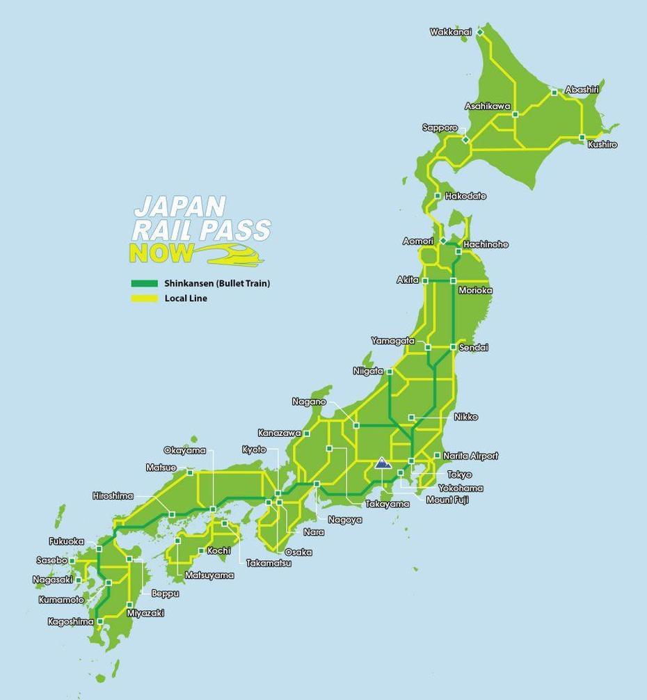 Map | Information | Japan Rail Pass, Nishihara, Japan, Nobuhiro Nishihara, Ron Nishihara