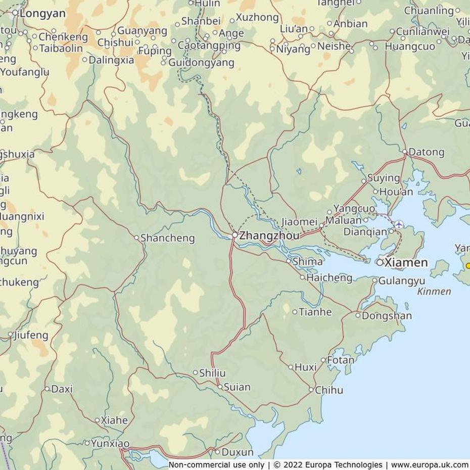 Map Of Srinagar To Jammu, Zhangzhou, China, Shandong Province, Zhangzhou Port