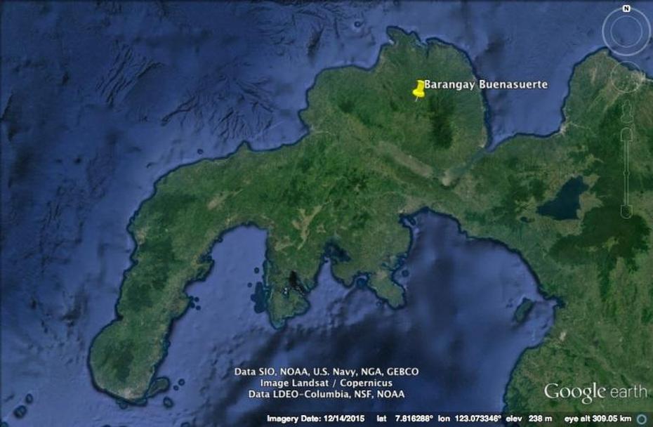 Map Of Study Site Mentioned In Macrohon (2002)  Reference 021 …, Macrohon, Philippines, Philippines Asia, Vintage Philippine