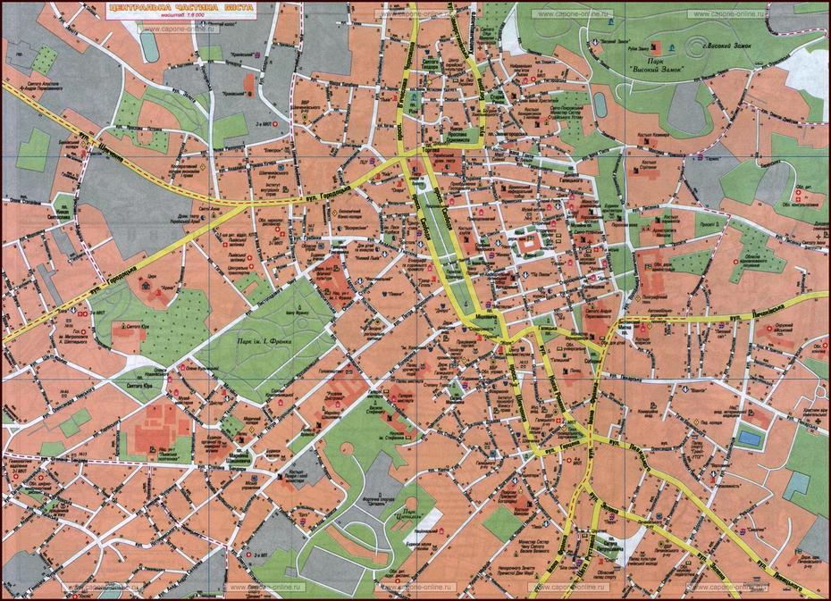 Maps Of Lviv | Detailed Map Of Lviv In English | Maps Of Lviv (Ukraine …, Lviv, Ukraine, Lviv City, Lviv Ukraine Architecture