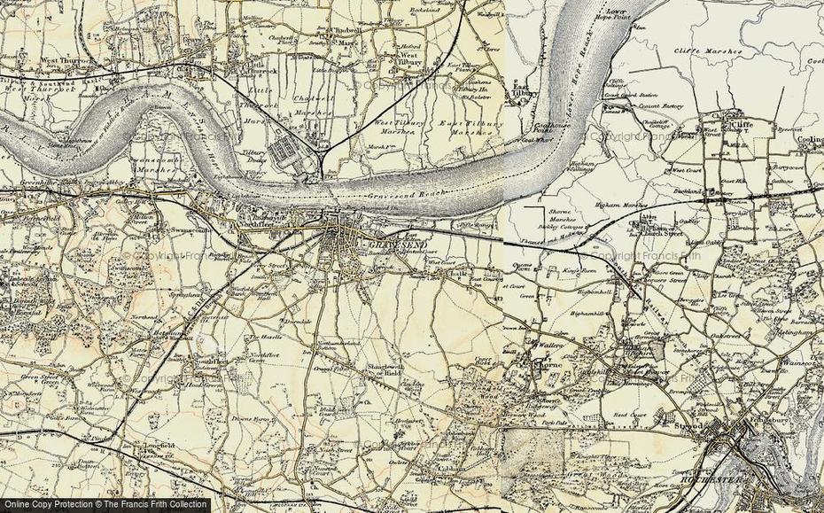 Old Maps Of Denton, Kent – Francis Frith, Denton, United Kingdom, Denton, United Kingdom