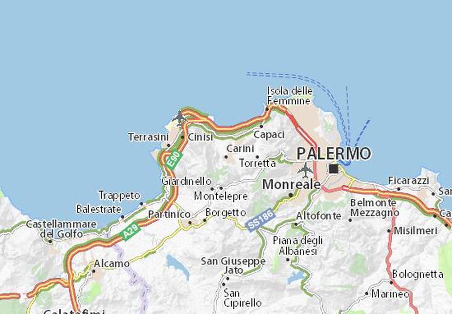 Palermo Sicily  Today, Palermo Sicily, Michelin Carini, Carini, Italy