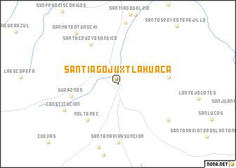 Santiago Juxtlahuaca (Mexico) Map – Nona, Santiago Juxtlahuaca, Mexico, Carnaval Santiago, Santiago Asuncion Oaxaca