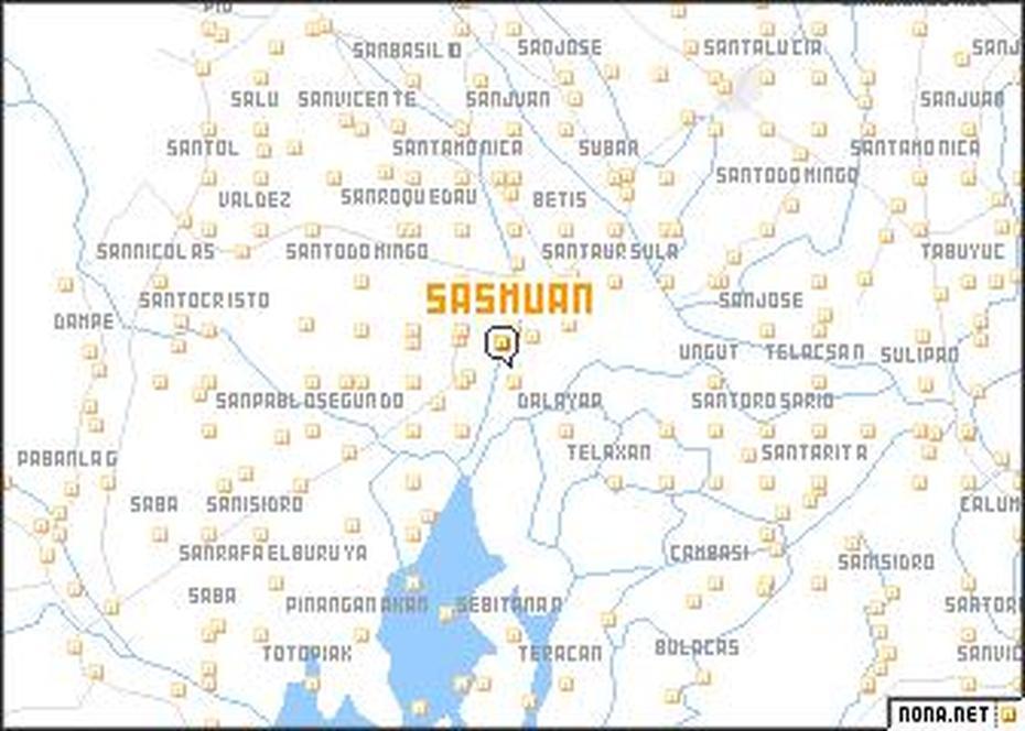 Sasmuan (Philippines) Map – Nona, Sexmoan, Philippines, Manila  Detailed, Philippines Tourist