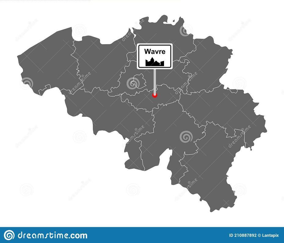 Belgium Country, Wallonia, Vector, Wavre, Belgium