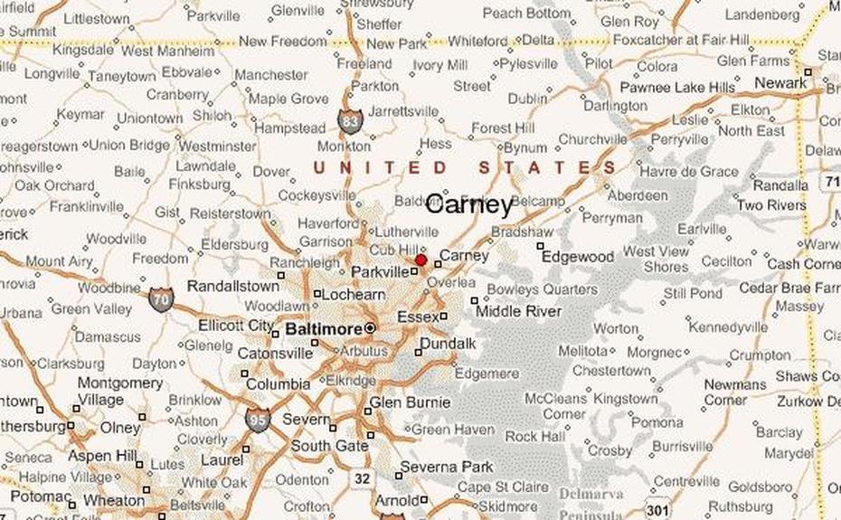 Carney Maryland, Irish Surnames, Wettervorhersage, Carney, United States