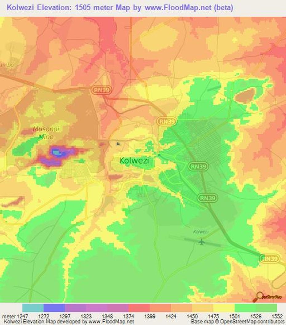 Elevation Of Kolwezi,Congo (Kinshasa) Elevation Map, Topography, Contour, Kolwezi, Congo (Kinshasa), Kinshasa World, Kinshasa Africa