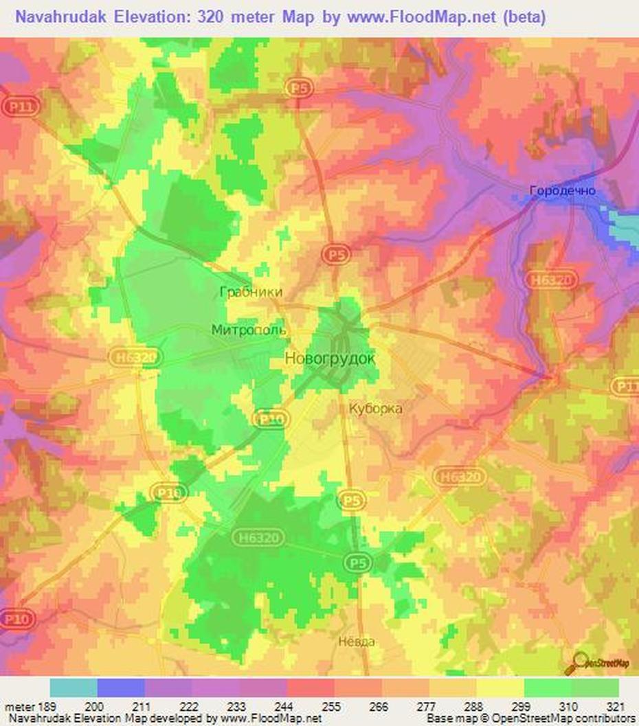 Elevation Of Navahrudak,Belarus Elevation Map, Topography, Contour, Navahrudak, Belarus, Belarus On  Of Europe, Belarus Regions