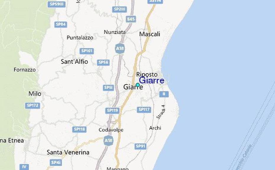 Giarre Tide Station Location Guide, Giarre, Italy, Sicily  Coast, Small Towns  In Sicily