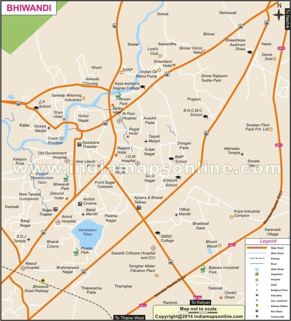 India Elevation, Mumbai Maharashtra India, India , Bhiwandi, India