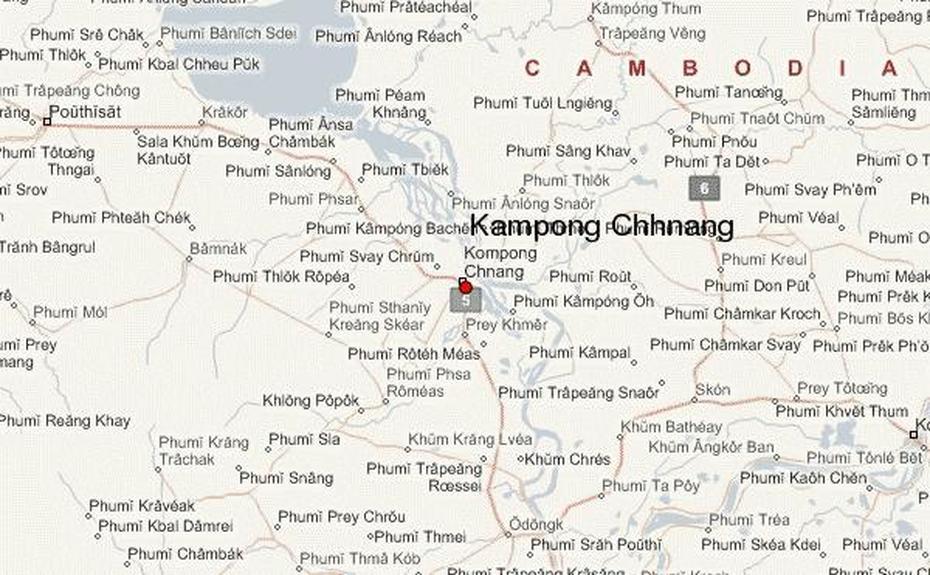 Kampong Cham, Khmer Cambodia, Location Guide, Kampong Chhnang, Cambodia