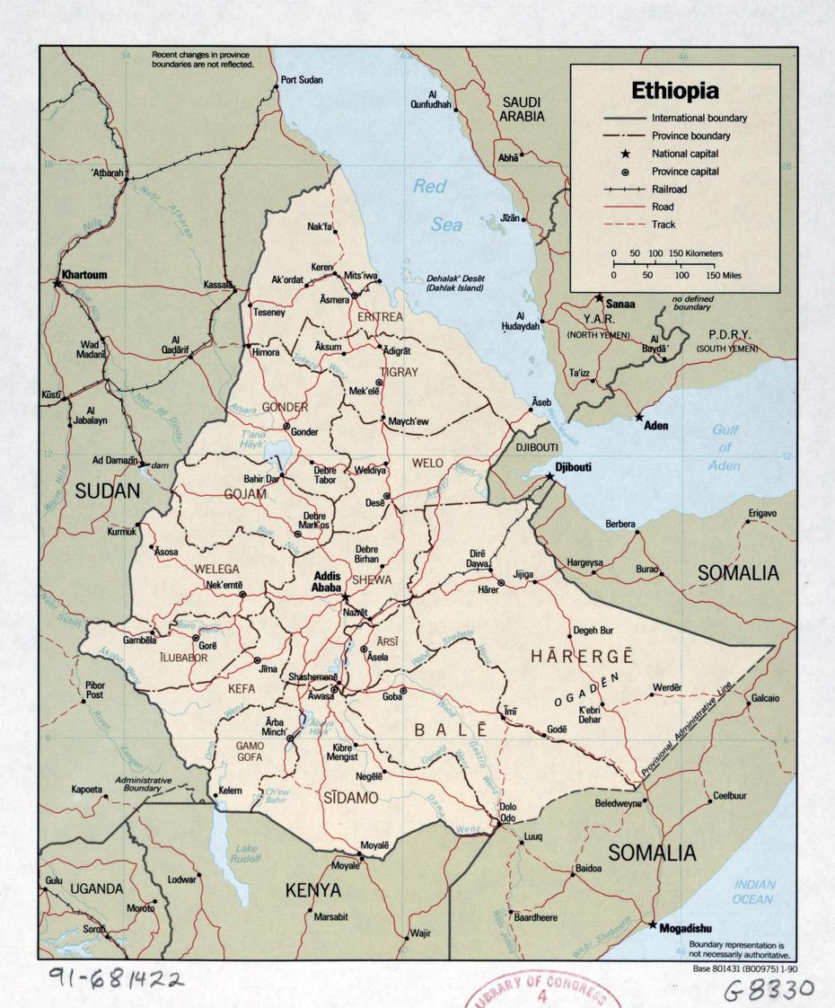 Large Detailed Political And Administrative Map Of Ethiopia With Roads …, Ādwa, Ethiopia, Adwa  Mountains, Adwa Victory  Day