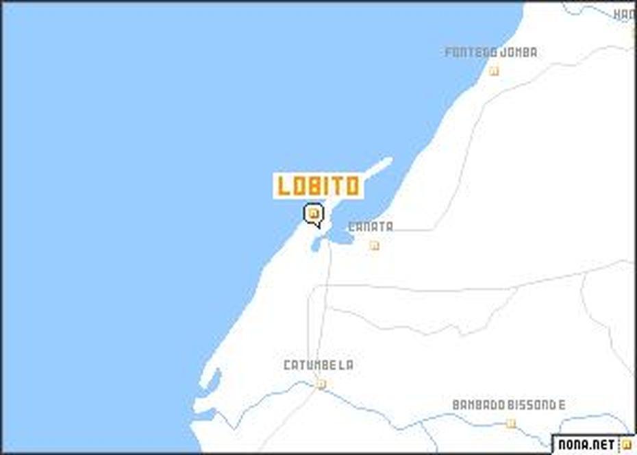 Lobito (Angola) Map – Nona, Lobito, Angola, Angola  Outline, Sumbe Angola