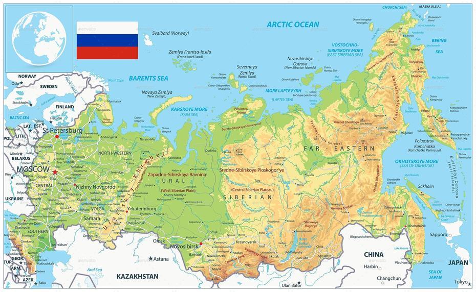 Map Of Russia: Offline Map And Detailed Map Of Russia, Artëmovskiy, Russia, Russia Asia, Northern Russia