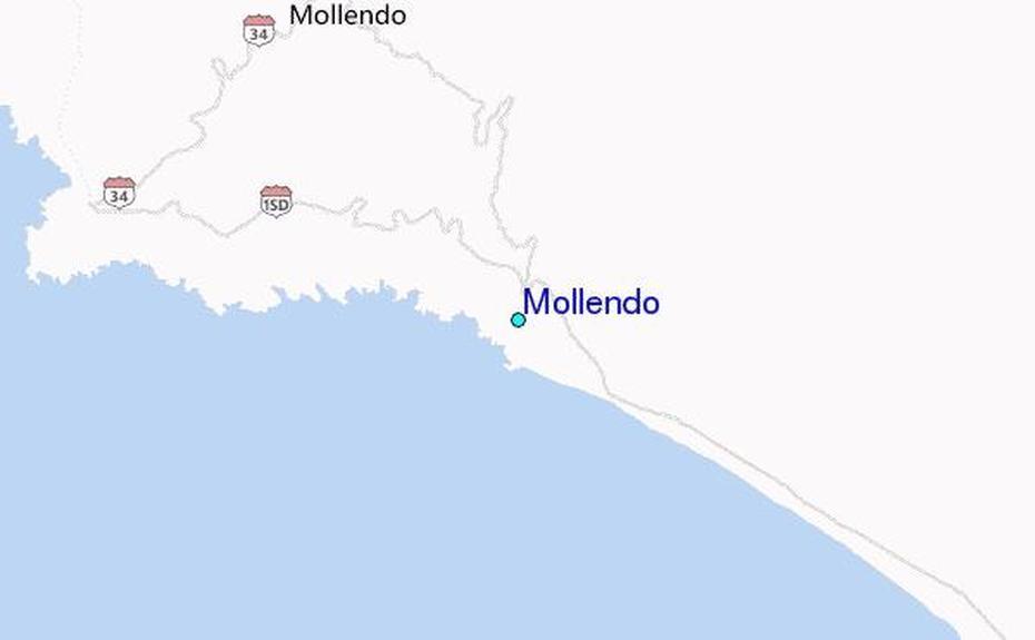 Mollendo Tide Station Location Guide, Mollendo, Peru, Arequipa, Curvas De Huanchaca Peru