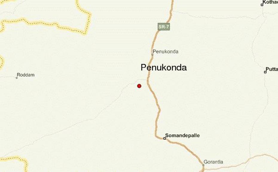 Penukonda Location Guide, Penukonda, India, Anantapur, Tadipatri