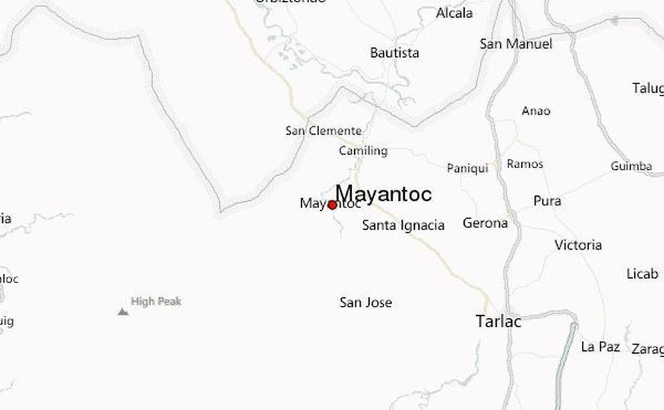 Tarlac  Province, Isabela Philippines, Location Guide, Mayantoc, Philippines