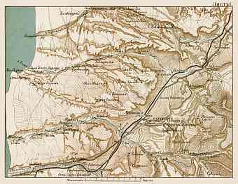 Ukraine: Old Antique Region And Overview Maps Prints And Pictures. Map …, Bakhchysarai, Ukraine, Ukraine Cities, Ukraine Road