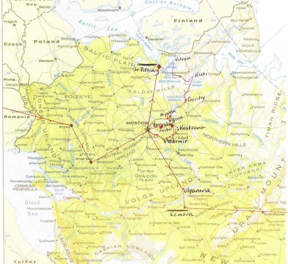 Ulyanovsk Map And Ulyanovsk Satellite Image, Ulyanovsk, Russia, Astrakhan Russia, Tatarstan Russia