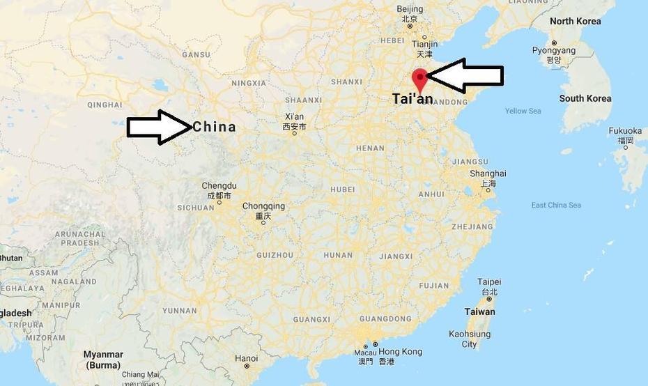 B”Where Is Taian Located? What Country Is Taian In? Taian Map | Where …”, Tai’An, China, Jinan  City, Taishan  Guangdong