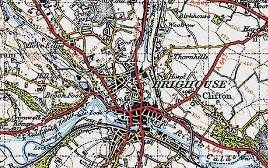 Brighouse Photos, Maps, Books, Memories – Francis Frith, Brighouse, United Kingdom, Leeds United Kingdom, Huddersfield West  Yorkshire