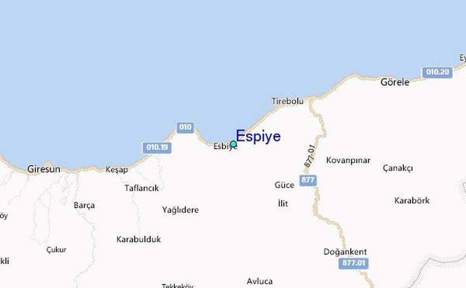 Espiye Tide Station Location Guide, Espiye, Turkey, Lycian, Lycian Way