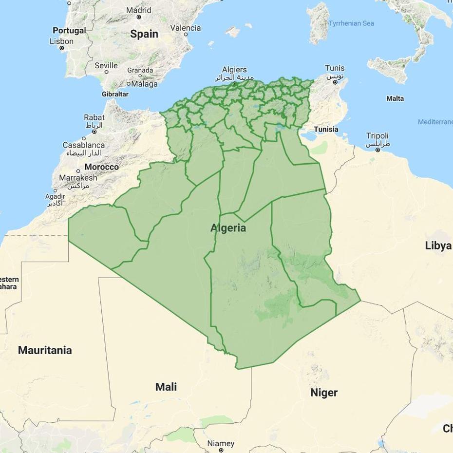 Geopuzzle – Geographical Game Of Algeria, El Golea, Algeria, Algeria Geography, Algerian  Castle