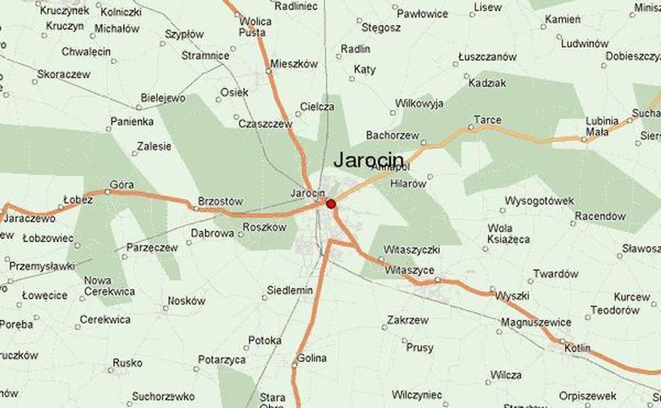 Guia Urbano De Jarocin, Jarocin, Poland, Jarocin E A, Jarocin Plan Miasta