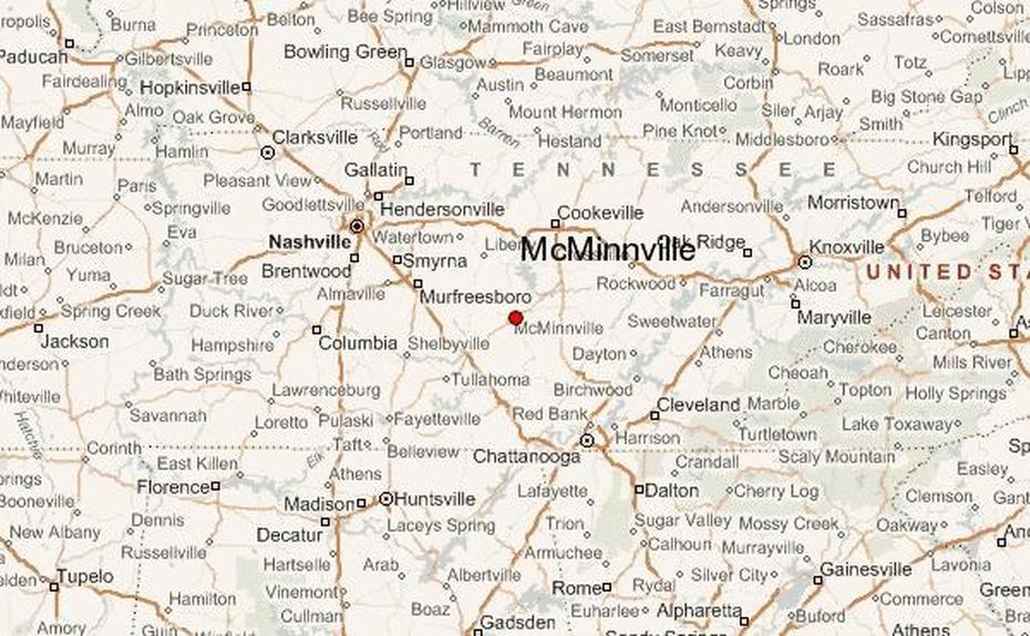 Guia Urbano De Mcminnville, Tennessee, Mcminnville, United States, Mcminnville Or, City Of Mcminnville Oregon