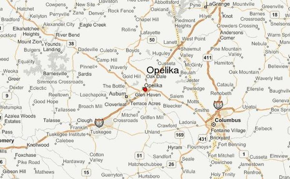 Guia Urbano De Opelika, Opelika, United States, Opelika Al, Opelika Alabama