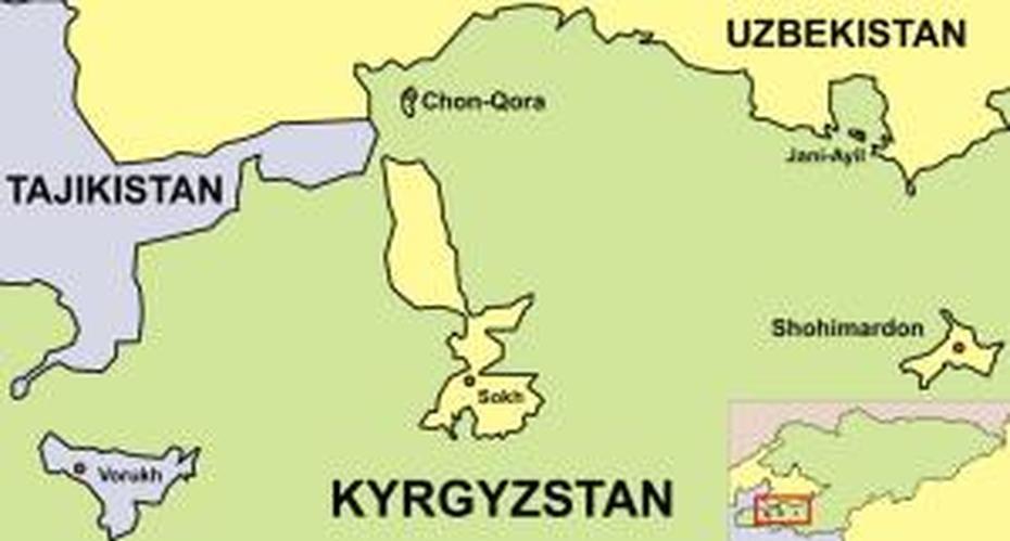 Kyrgyzstan Capital, Kyrgyzstan  Asia, Road Research, Batken, Kyrgyzstan