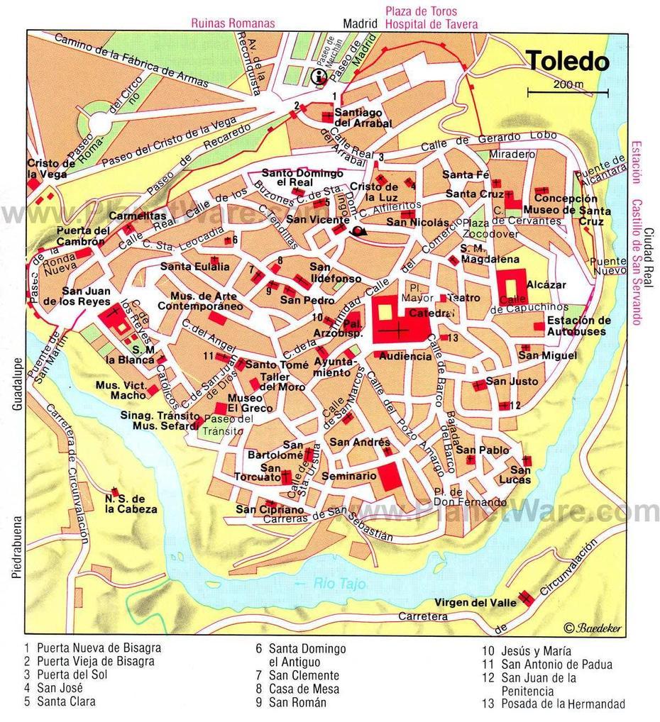 Large Toledo Maps For Free Download And Print | High-Resolution And …, Toledo, United States, United States Country, United States  Colored