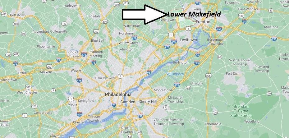 Where Is Lower Makefield Pennsylvania? What County Is Lower Makefield …, Lower Makefield, United States, Us  United States Outline, United States Postcard