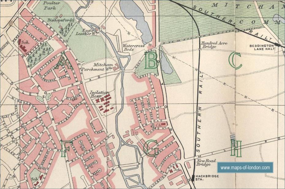 Map Of Carshalton, London, Carshalton, United Kingdom, Carlisle England, Cumbria England