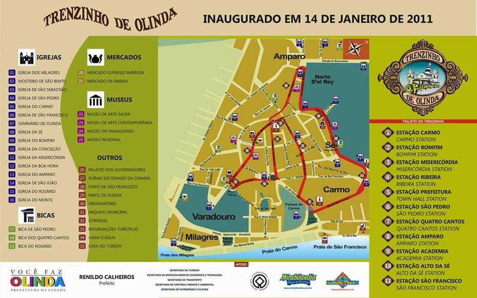 Mapas De Olinda – Pe | Mapasblog, Olinda, Brazil, Manaus Brazil, Salvador Brazil