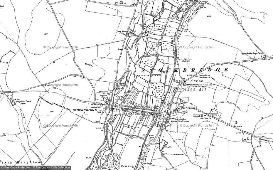 Old Maps Of Stockbridge, Hampshire – Francis Frith, Stockbridge, United States, Stockbridge England, Stockbridge Michigan