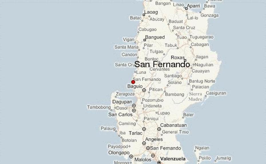 San Fernando California, San Fernando Tamaulipas, Ilocos Location, San Fernando, Philippines