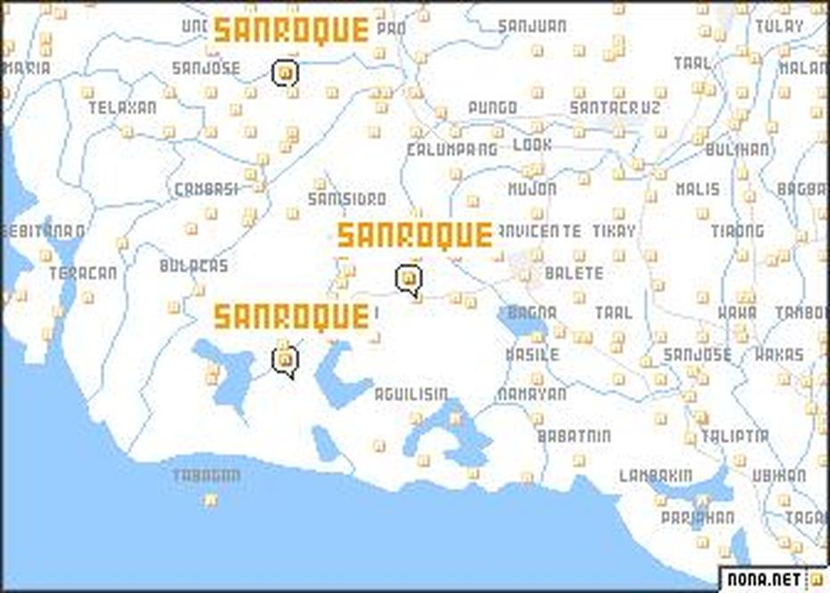 San Roque (Philippines) Map – Nona, San Roque, Philippines, San Roque Saint, San Roque Santo