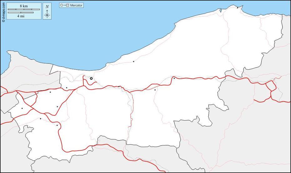 Boumerdes Carte Geographique Gratuite, Carte Geographique Muette …, Boumerdes, Algeria, Algeria Hotels, Annaba Algeria